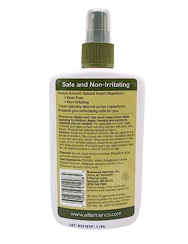 All Terrain Herbal Armor Natural Insect Repellent, DEET-FREE Pump Spray All TerrainBuy Supplements Australia