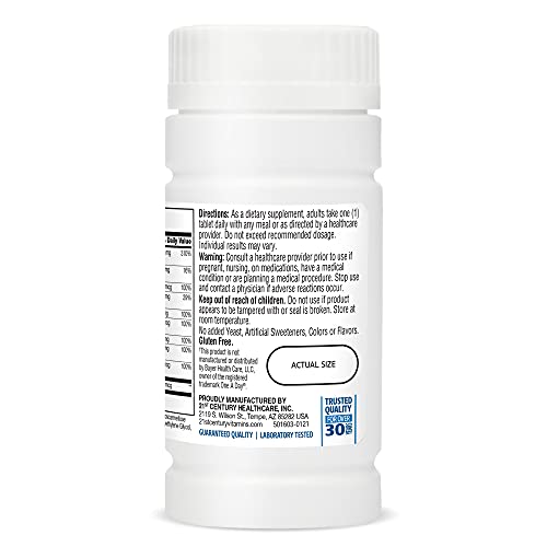 21st Century One Daily Men's Health Tablets, 100 Count 21st CenturyBuy Supplements Australia