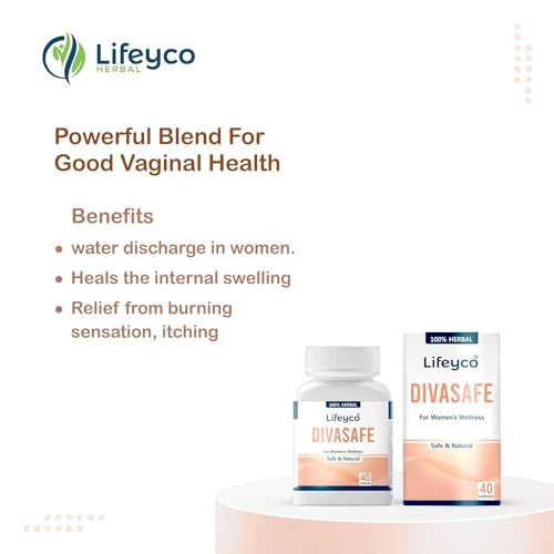 Divasafe Capsules for Abnormal Vaginal Discharge, 100% Natural Formulation Manufactured My StoreBuy Supplements Australia
