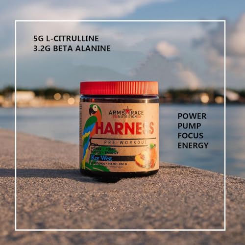 Arms Race Nutrition Harness Pre-Workout, 20 Servings (Key West) Arms Race NutritionBuy Supplements Australia