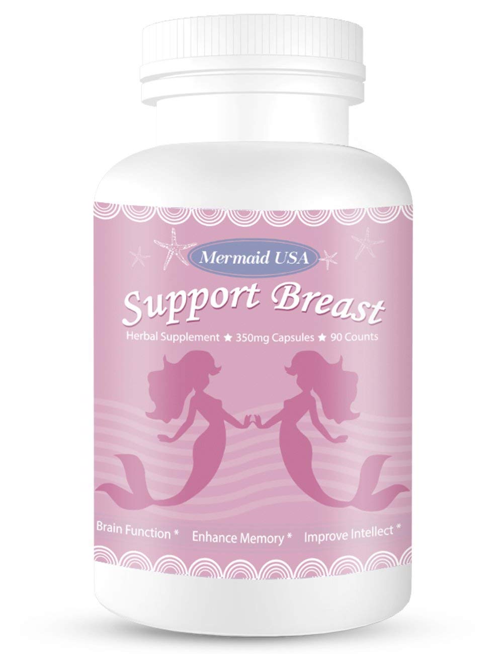 M.U Natural Breast Enhancement Pills Support Breasts Health Lift Firm Healthy Supplement Natural and Green Herb to PRO Formula Mermaid USA M.UBuy Supplements Australia