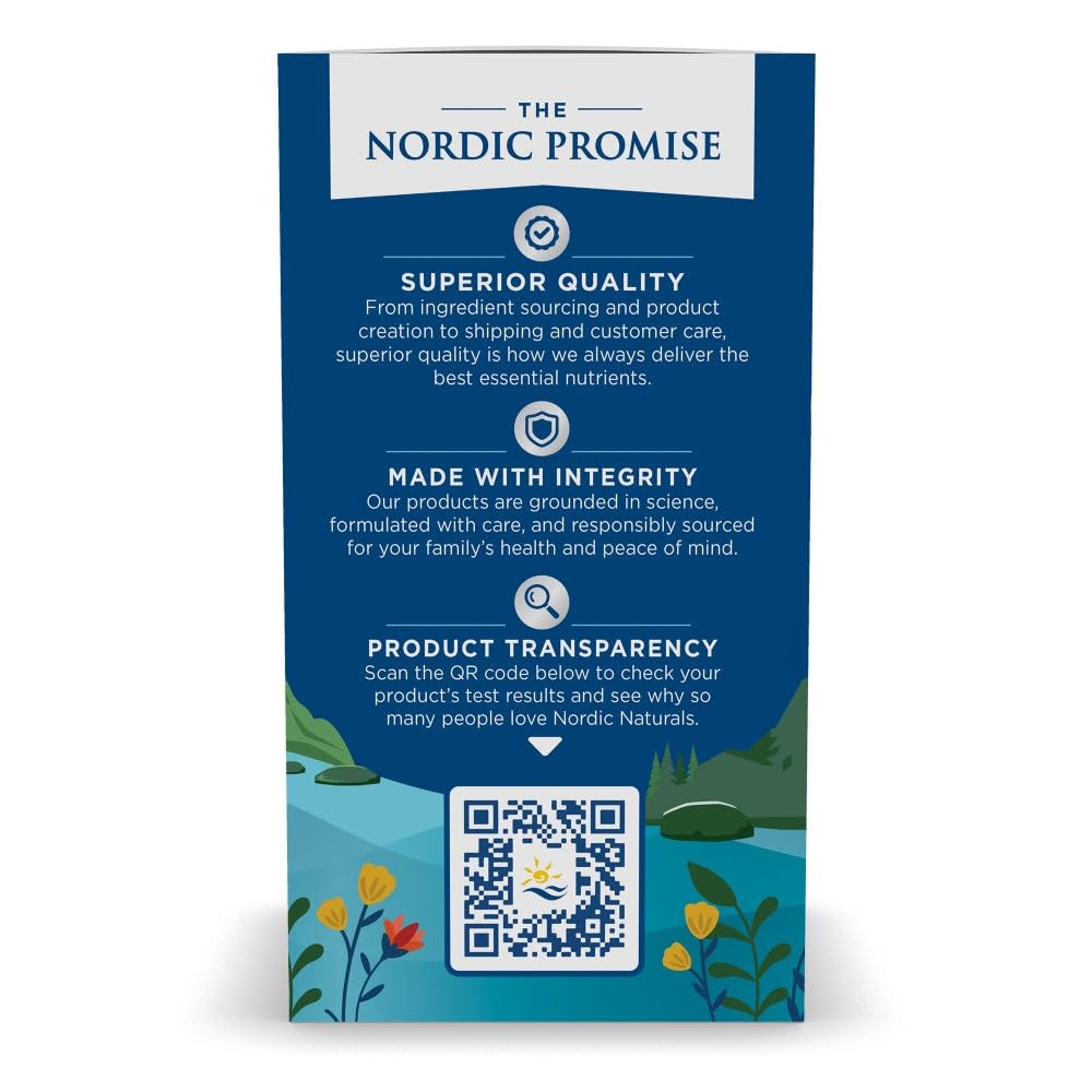 Nordic Naturals Arctic Cod Liver Oil, Lemon - 180 Soft Gels - 750 mg Total Omega-3s with EPA & DHA - Heart & Brain Health, Healthy Immunity
