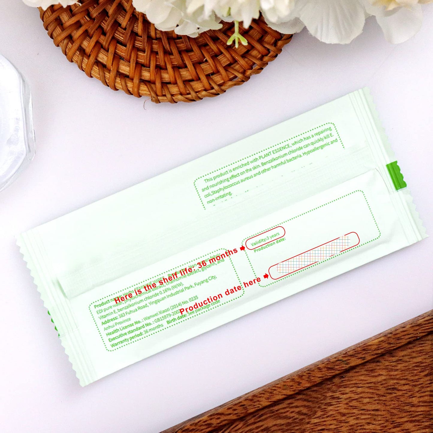 Hipruict Travel Feminine Hygiene Wipes,50 Count Intimate Wipes Feminine Care,Ph Balanced HipruictBuy Supplements Australia