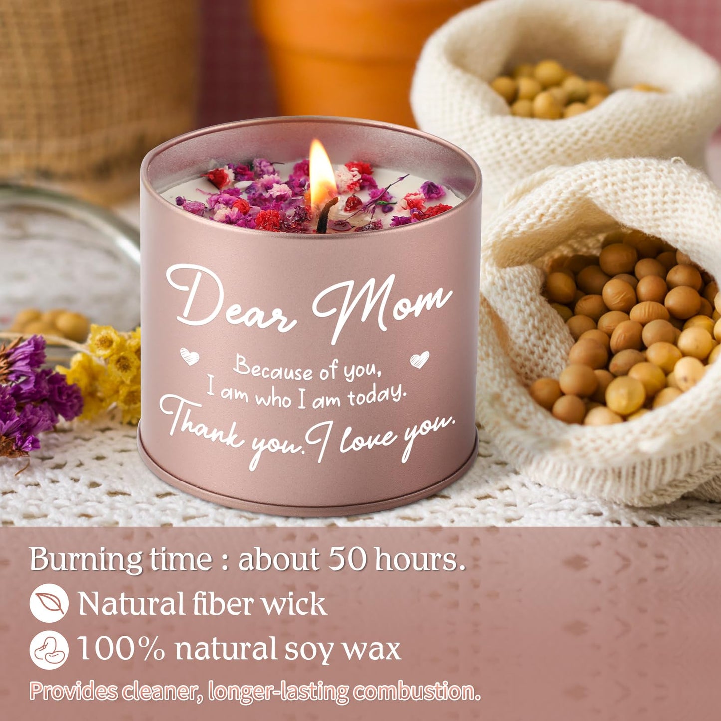 BLUMUZE Mom Gift for Birthday, Mothers Day Gifts 9oz Lavender Scented Candle for Mom, Candles Gifts BlumuzeBuy Supplements Australia