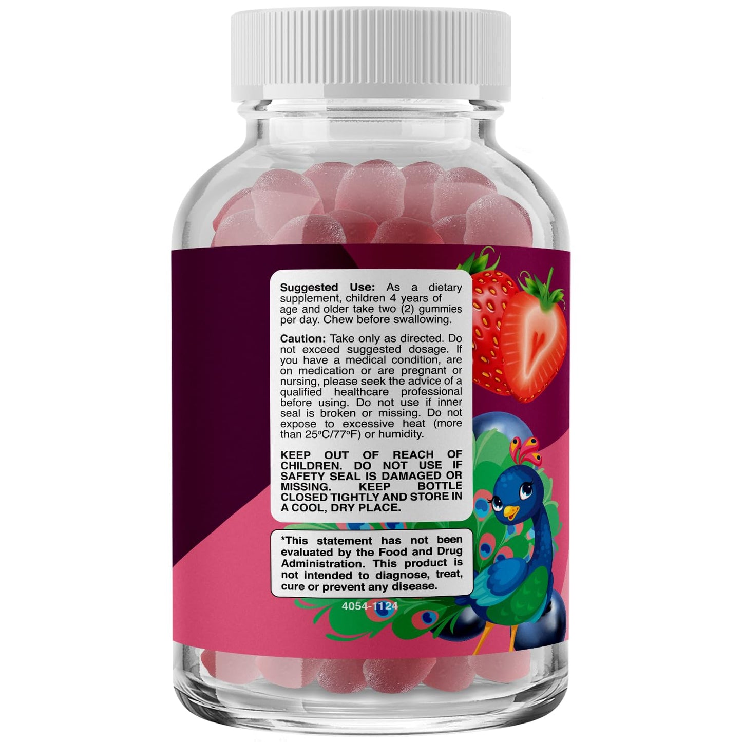 Phytoral Vegan Kids Focus Gummies - Potent Chewable Brain Support for Children - Enhances Concentration & Memory - Calming Supplements & Focus Gummies for Kids - Non-GMO & Gluten-Free - 60 Count PhytoralBuy Supplements Australia