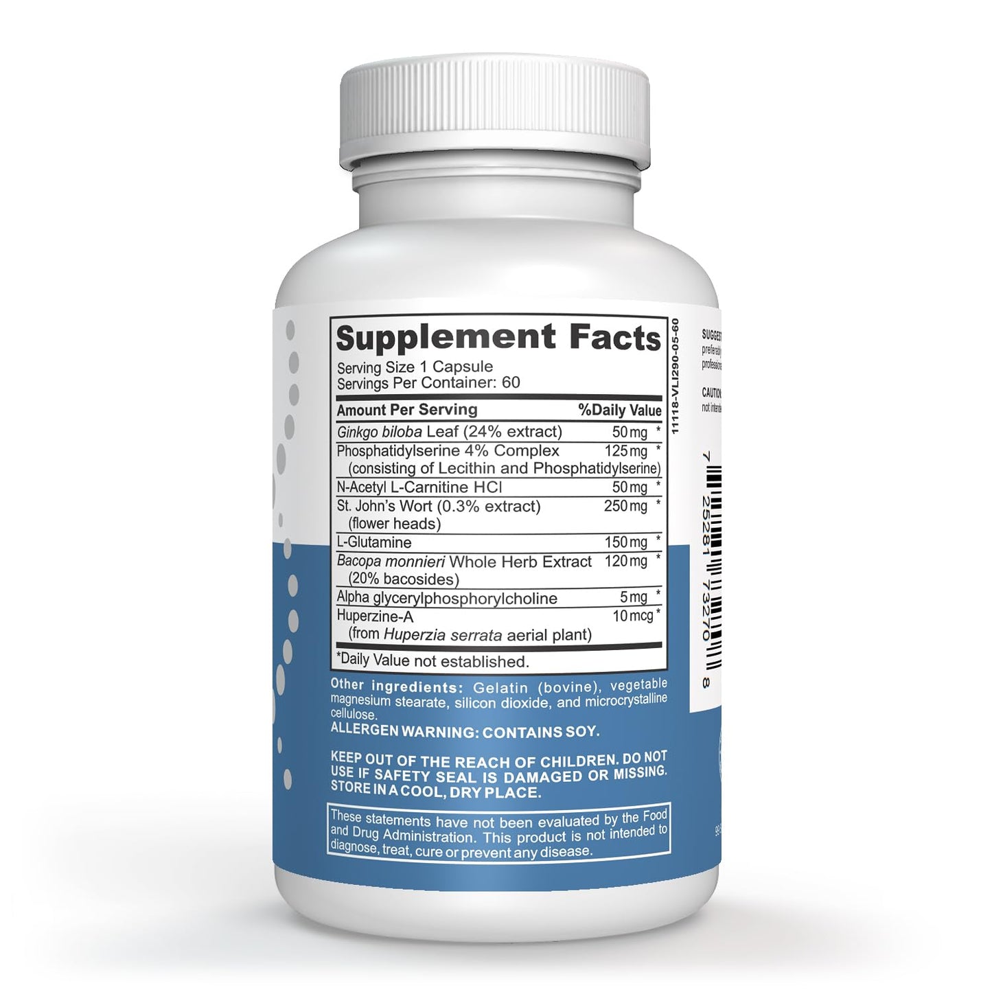 StarPass Labs Advanced Memory Formula Extreme Brain Booster, Brain Supplement for Memory, Focus and Mental Performance, Memory Vitamins for Better Brain Health 180 Capsules (3 Pack) StarPass LabsBuy Supplements Australia