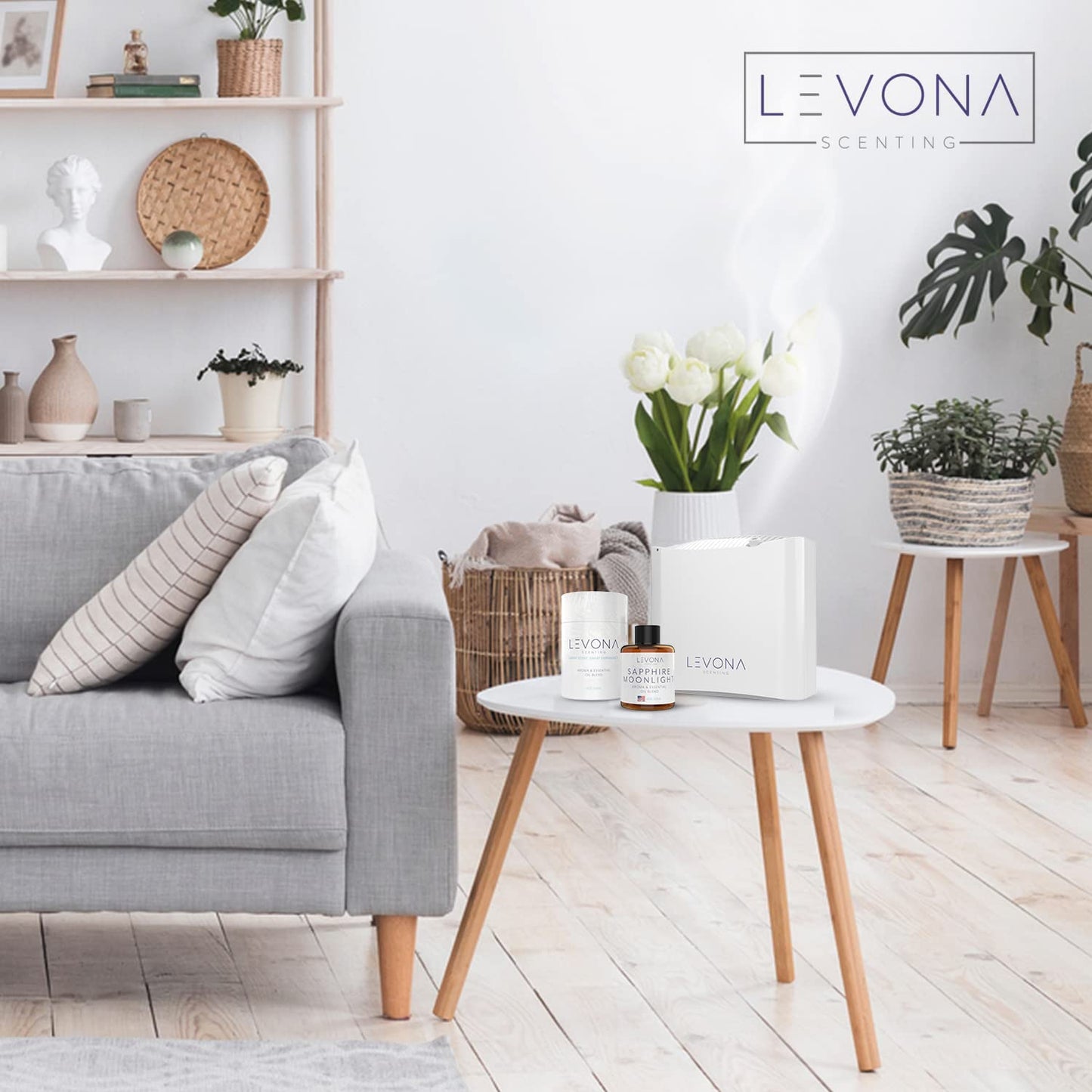 Levona Scent Pure Essential Oils For Diffusers For Home, Hotel & Office - Sapphire Moonlight Essential Oil LEVONA SCENTBuy Supplements Australia