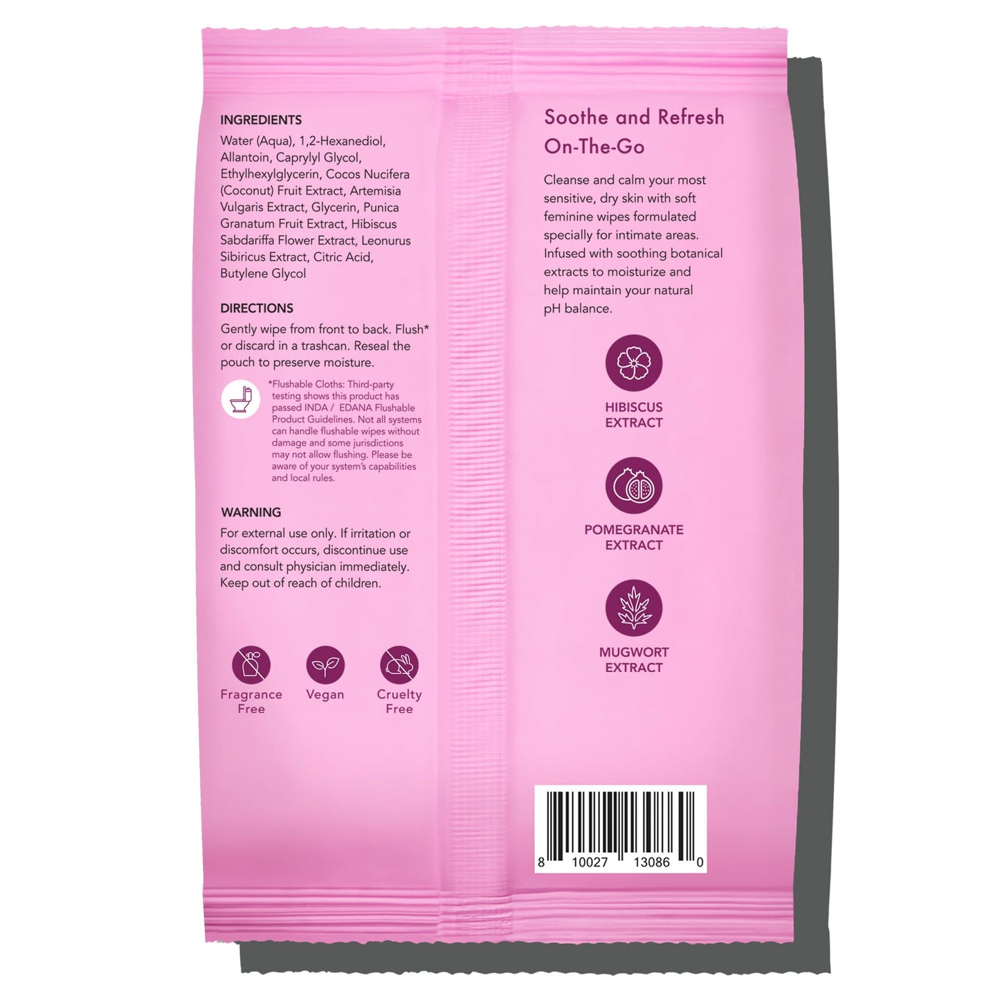 Rael Feminine Wipes, Soothing Wipes for Women - pH Balance, Clean Ingredients, All Skin Types RaelBuy Supplements Australia