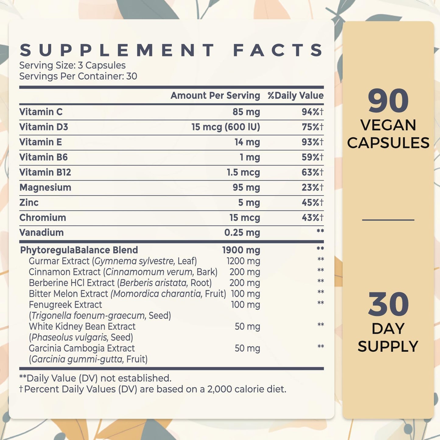 Sundhedsliv 16 in 1 Blxxd Sugr Effective Gymnema Sylvestre Supplement 2100MG | with Berberine, Cinnamon, Bitter Melon | Vitamins, Magnesium & Chromium | 2Pack SundhedslivBuy Supplements Australia