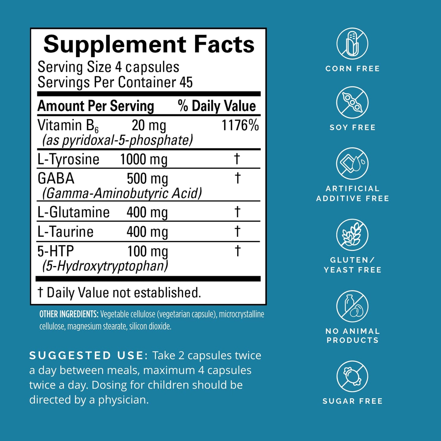 BRAINMD Dr Amen NeuroLink - 180 Capsules - Promotes Optimal Brain Function, Focus & Concentration - Gluten Free - 45 Servings BRAINMDBuy Supplements Australia