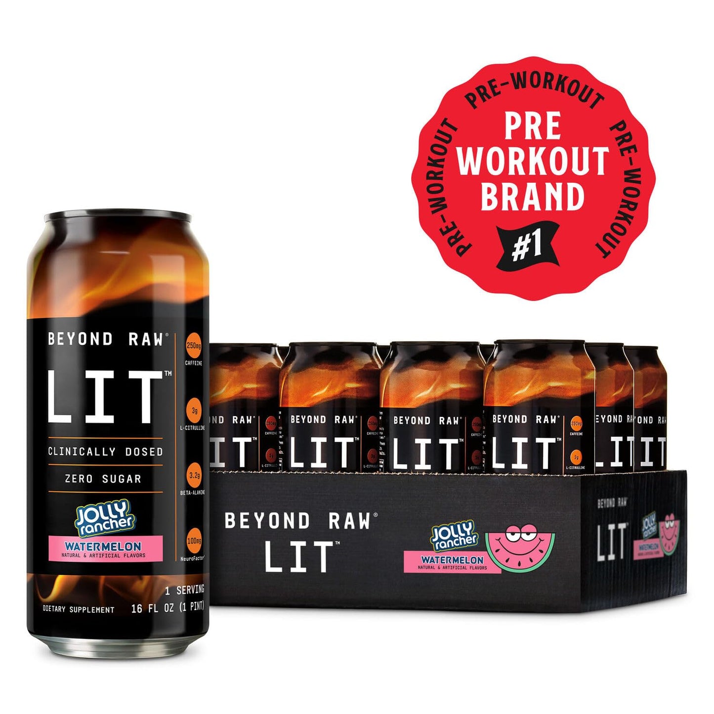 BEYOND RAW LIT On The Go | Ready to Drink Cans | Contains Caffeine, L-Citrulline BEYOND RAWBuy Supplements Australia