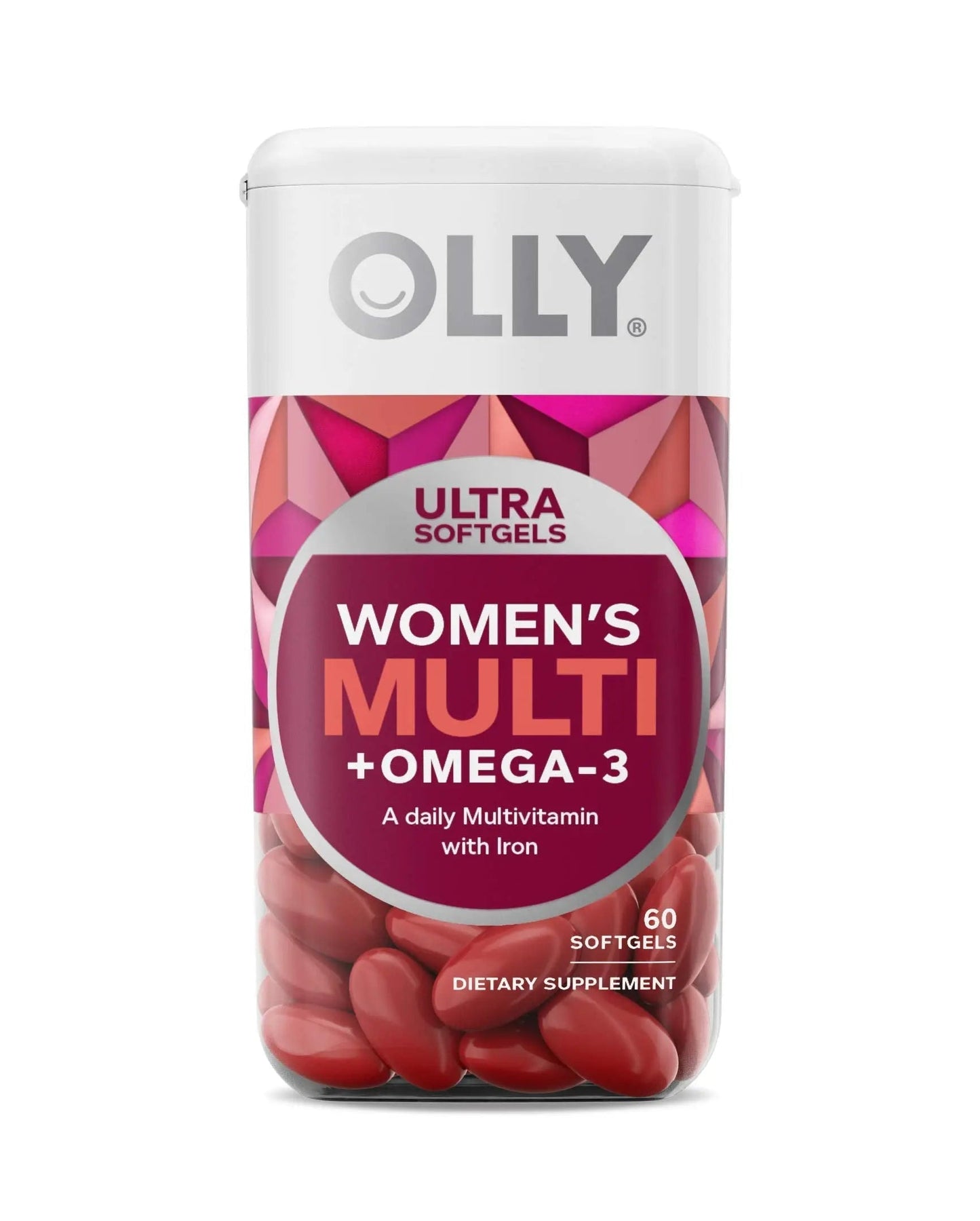 OLLY Ultra Women's Multi Softgels & Ultra Strength Hair Softgels, Supports Hair Health, Biotin, Keratin, Vitamin D, B12, Hair Supplement, 30 Day Supply - 30 Count OLLYBuy Supplements Australia