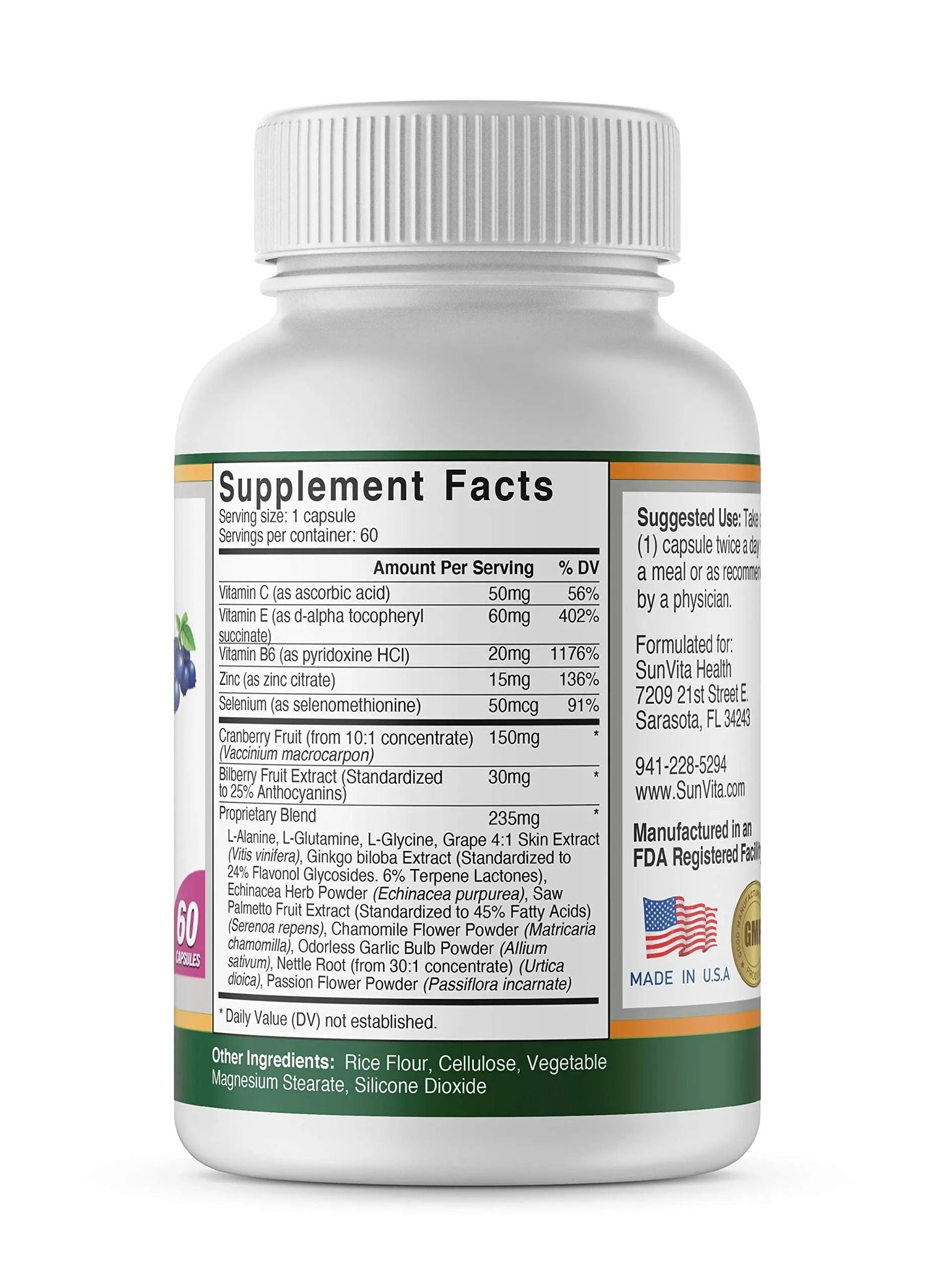 SunVita Health - Bladder Balance® - Bladder Control for Women • Bladder Issues Such as Urinary Frequency, Urgency and Urinary Tract Issues! SunVita HealthBuy Supplements Australia