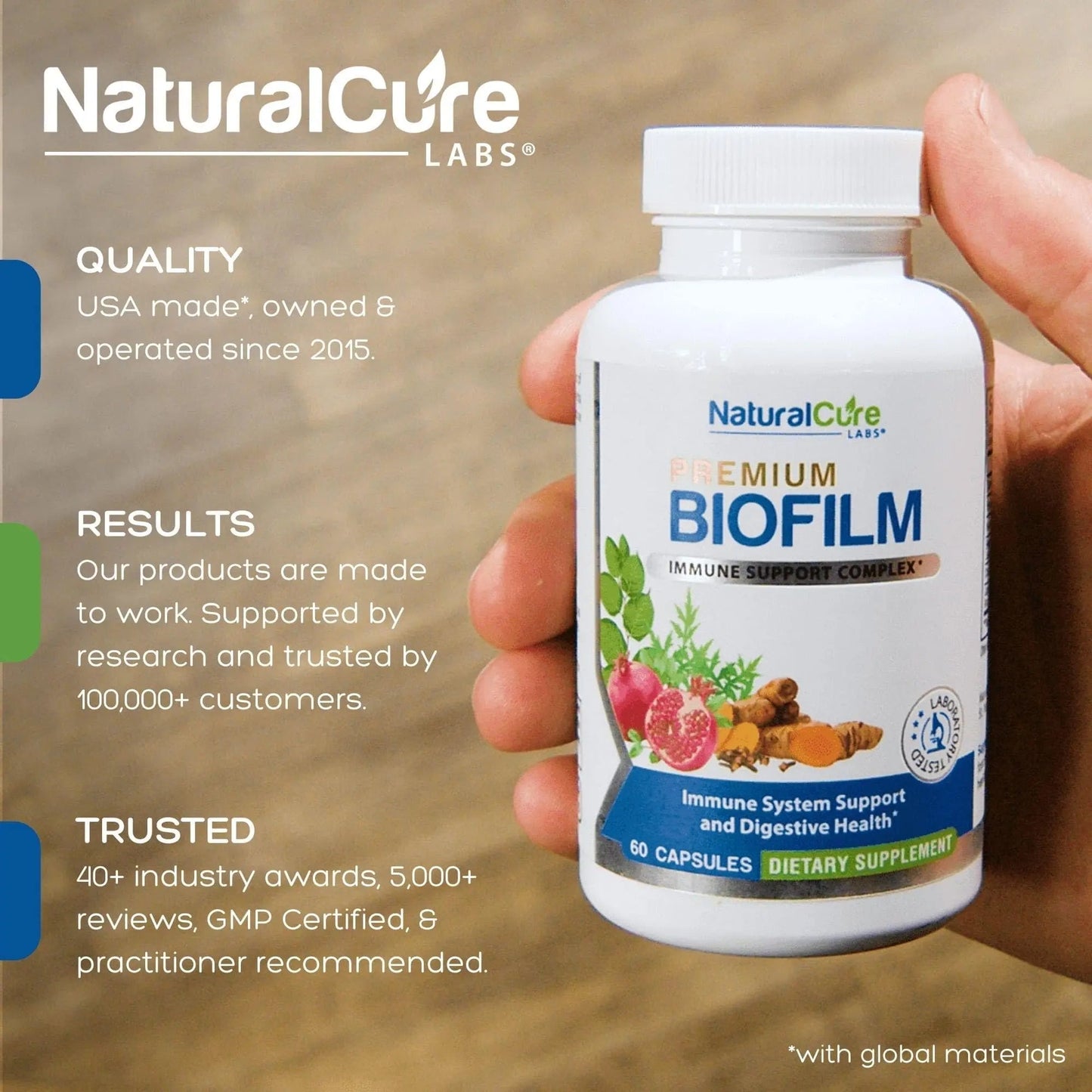Natural Cure Labs Biofilm Complex – Premium Biofilm Formula Botanicals & Herbs | Biofilm Product for Digestion & Immune Support | Natural Cure LabsBuy Supplements Australia