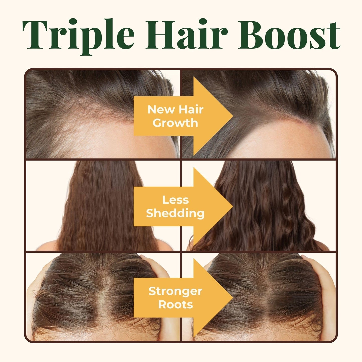 Heebin's Royal Hair, Brows & Lashes, Hair Growth Vitamins with Biotin 4000 mcg, Collagen Heebin'sBuy Supplements Australia