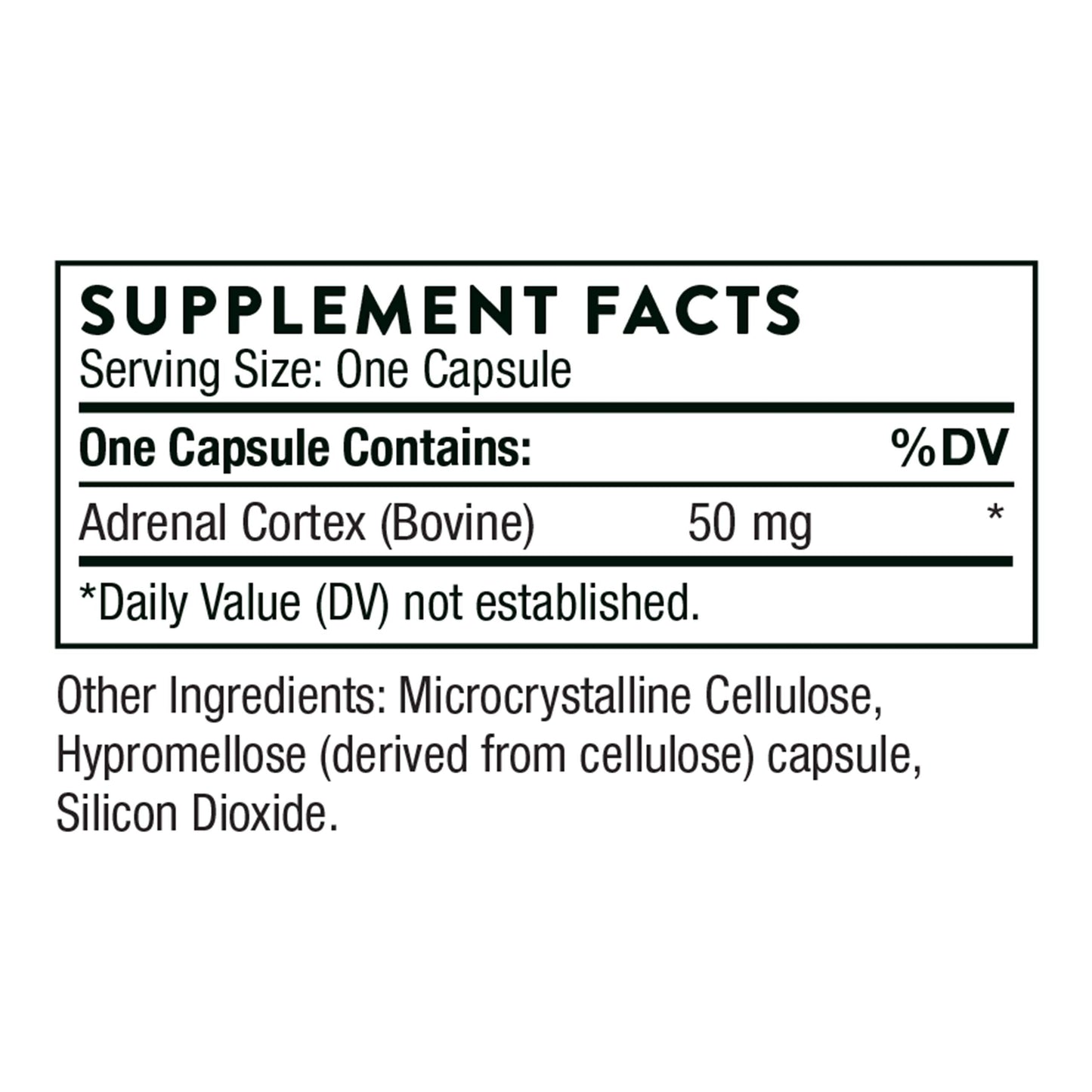 THORNE Adrenal Cortex - Bovine Adrenal Cortex Supplement for Cortisol Management THORNEBuy Supplements Australia
