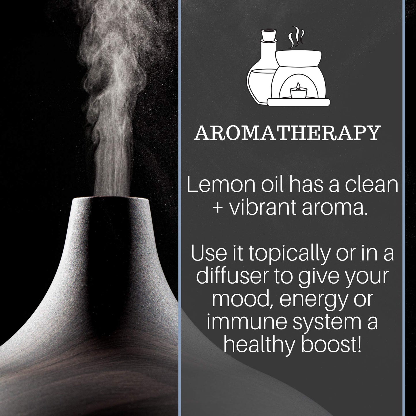 Lemon Essential Oil, 4 fl oz - 100% Pure & Undiluted Lemon Oil for Diffuser and DIY - Natural Deodorizer Pure Body NaturalsBuy Supplements Australia