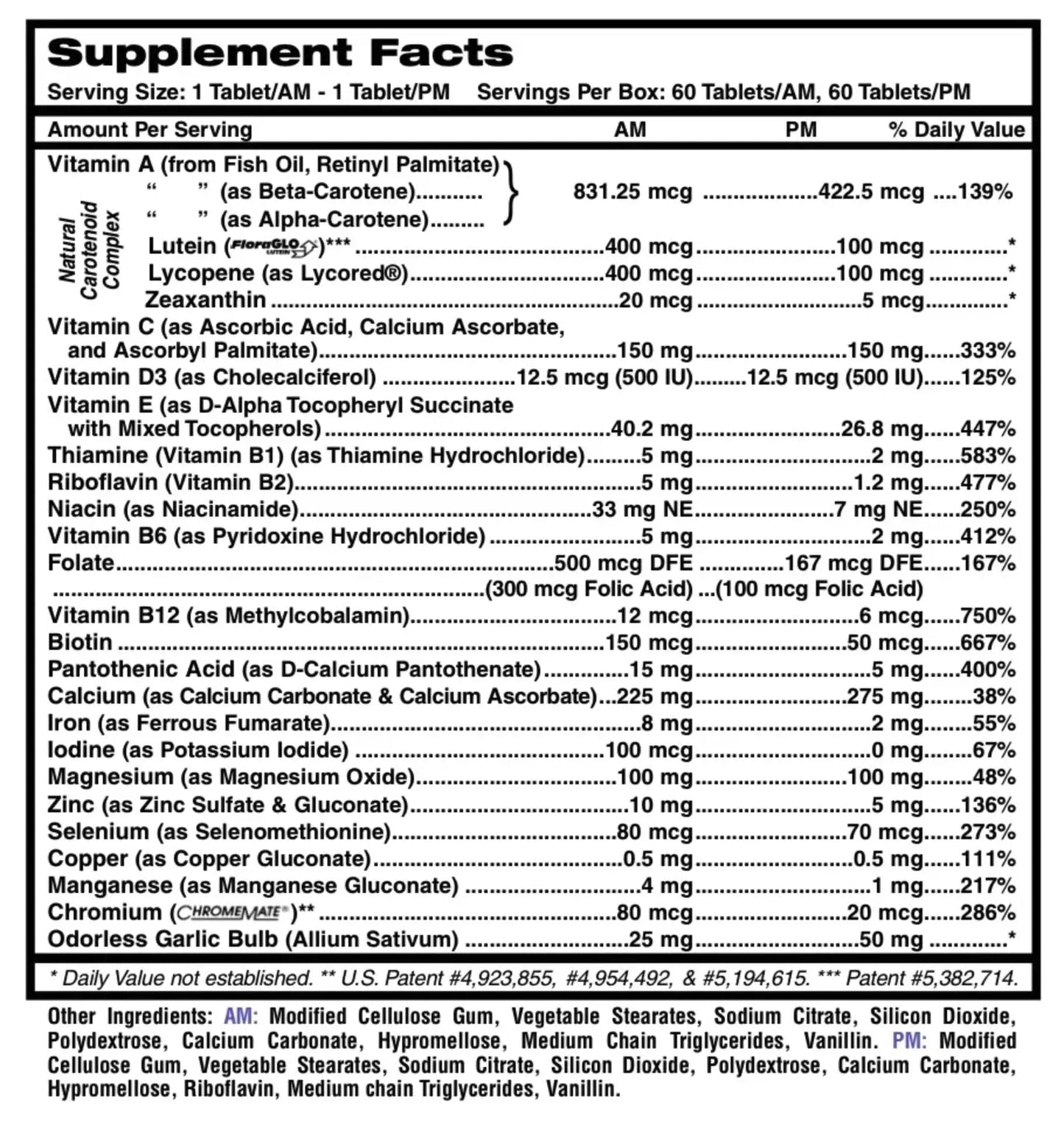 MDR Fitness Tabs Patented AM/PM Multivitamin for Men Doctor Formulated with Right Nutrients at The Right Time - Gluten Free - 2 Month Supply MDRBuy Supplements Australia