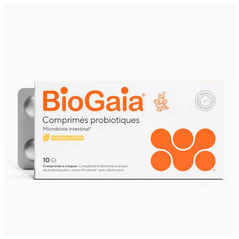 BioGaia ATB probiotic chewable tablets - Lemon flavor - Maple Wellness Supplements