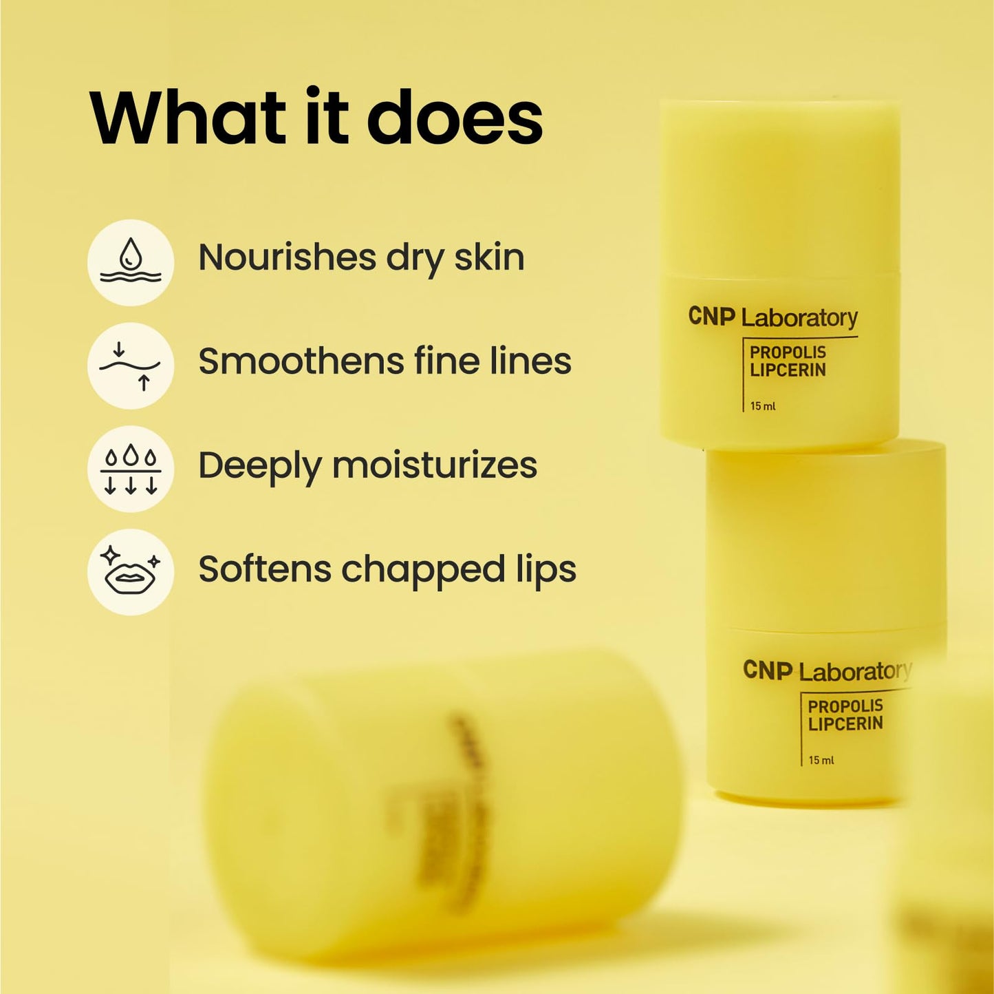 CNP Honey Lip Butter - Propolis Lipcerin™ 01 Original, Hydrating Overnight Manuka Lip Balm & Mask - Maple Wellness Supplements