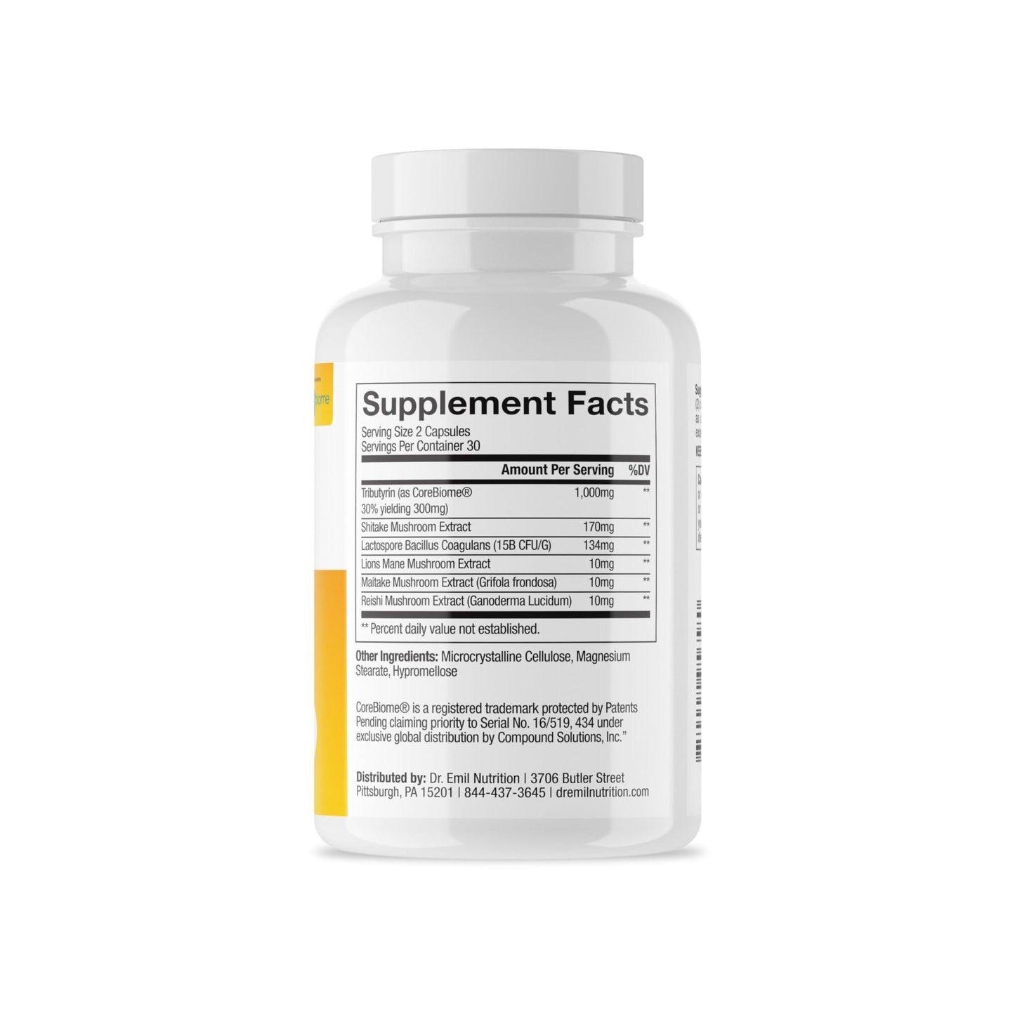DR. EMIL NUTRITION Total Gut Health Complex - Prebiotic, Probiotic & Postbiotic Supplement - Supports Digestive Health, Bloating & Gut Balance - Maple Wellness Supplements