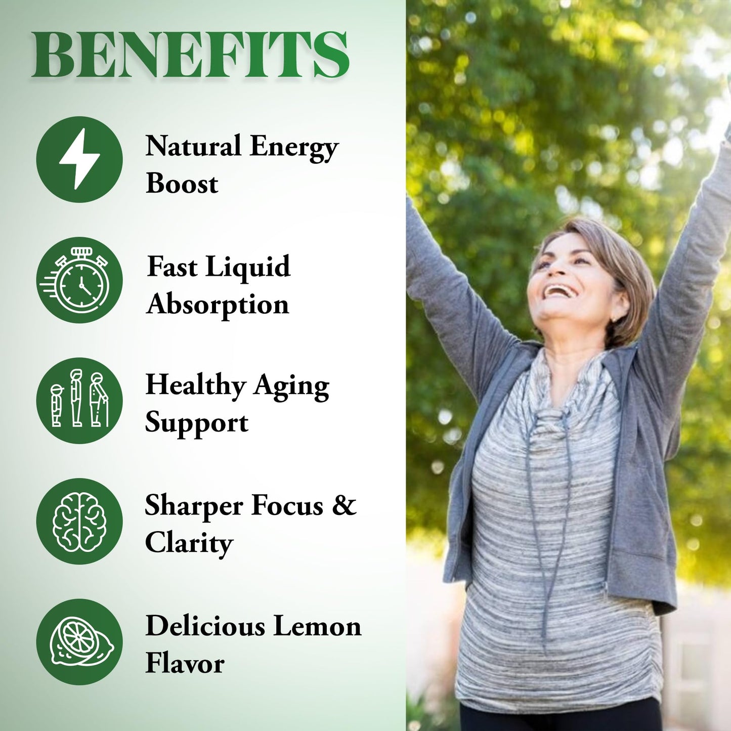 Dr. Miraculous Pure NAD+ Supplements 1850mg Liquid Drops for Women & Man | Nicotinamide Riboside Organic NAD Plus Boosting Supplement - Natural Lemon Flavor - Maple Wellness Supplements
