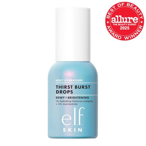 e.l.f. SKIN Holy Hydration! Thirst Burst Drops, Serum For A Radiant Complexion Instantly & Over Time - Maple Wellness Supplements