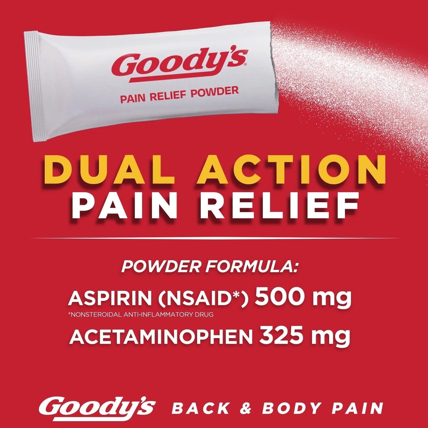Goody's Back and Body Pain Relief Powder, 24 ct (Pack of 1) - Maple Wellness Supplements