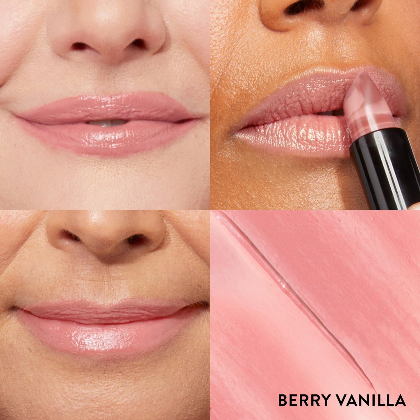 LAURA GELLER NEW YORK Italian Marble Sheer Lipstick - Berry Vanilla - Hydrating & Lightweight - Vitamin E & Caster Seed Oil - Cream Finish - Maple Wellness Supplements