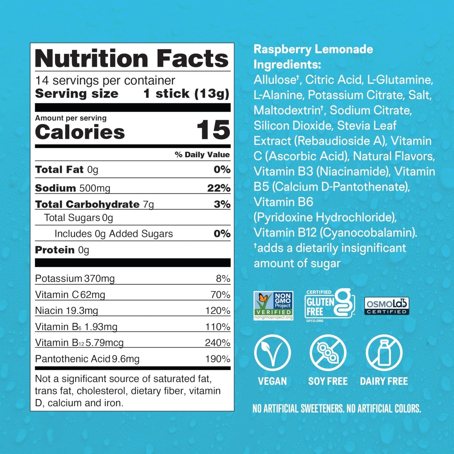 Liquid I.V.® Hydration Multiplier® Sugar-Free - Raspberry Lemonade | Electrolyte Powder Drink Mix | 3 Pack (42 Servings) - Maple Wellness Supplements