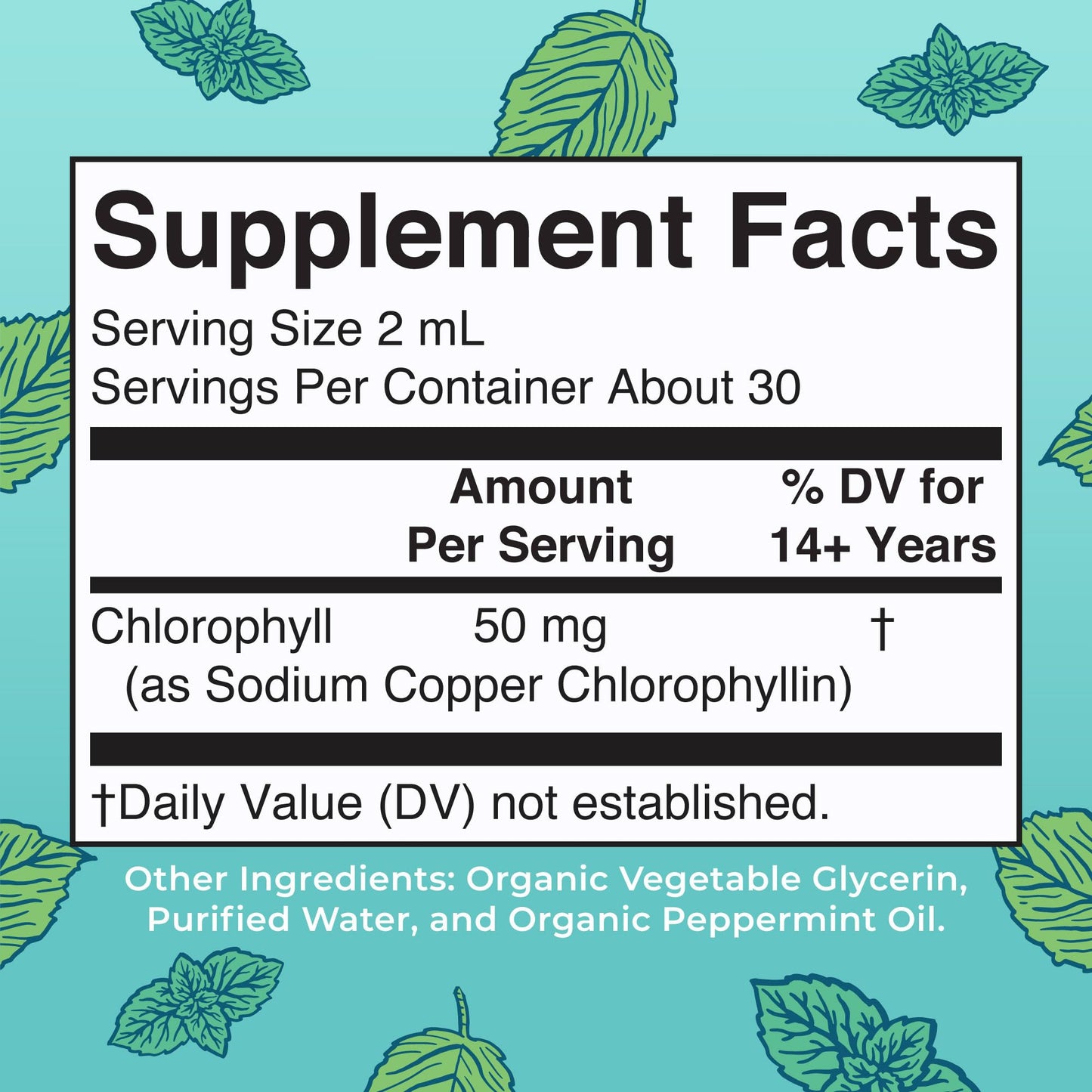 MaryRuth's Chlorophyll Liquid Drops | Clean Label Project Certified® | Vegan | Non-Diluted Liquid Chlorophyll| Mulberry Derived Supplement for Ages 14+ | Non-GMO | Delicious Minty Flavor | 2 Fl Oz - Maple Wellness Supplements