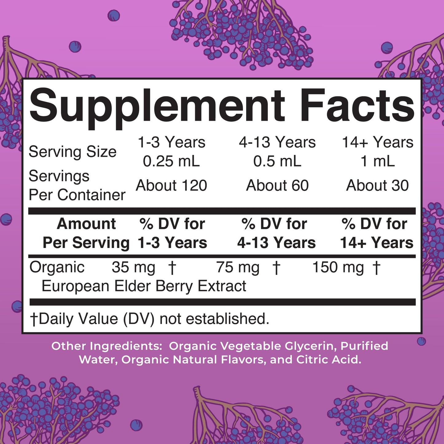 MARYRUTH'S Elderberry Liquid Drops for Adults & Kids | Immune Support | Antioxidant | Overall Wellness | Elder Berry Extract | USDA Organic | Sugar Free | Vegan | Non-GMO | Gluten Free | 1 Fl Oz - Maple Wellness Supplements