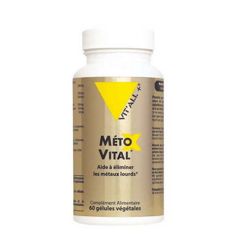 Métox Vital (Métaux lourds) 60 gélules végétales VIT'ALL+ - Maple Wellness Supplements