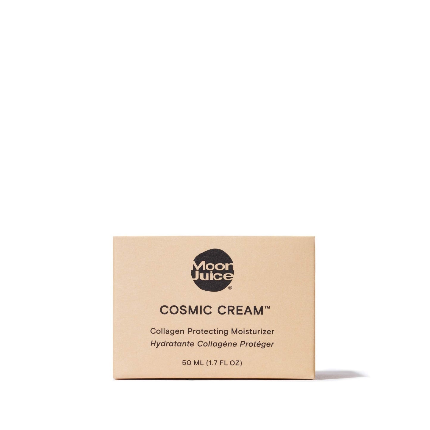 Moon Juice Cosmic Cream Vegan Collagen Protecting Moisturizer - Adaptogenic Dewy Face Lotion with Ashwagandha, Emollient Fatty Acids & Mushroom - Clean, Cruelty-Free & Sustainably-Sourced (1.7oz) - Maple Wellness Supplements