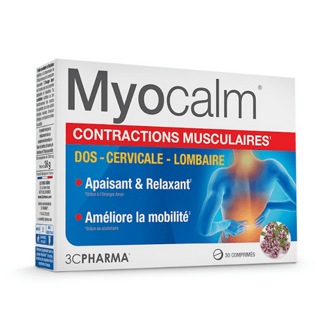 Myocalm : muscles contractions 3C PHARMA - Maple Wellness Supplements