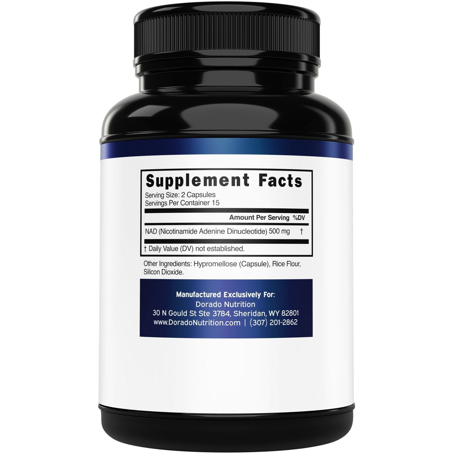 NAD Supplement (500mg of 95% Pure NAD+ Per Serving) NMN Supplement, NAD Nicotinamide Riboside Support (Third Party Tested, Vegan Safe, Non-GMO, No Fillers, & Made in the USA - 30 Vegan Capsules) - Maple Wellness Supplements