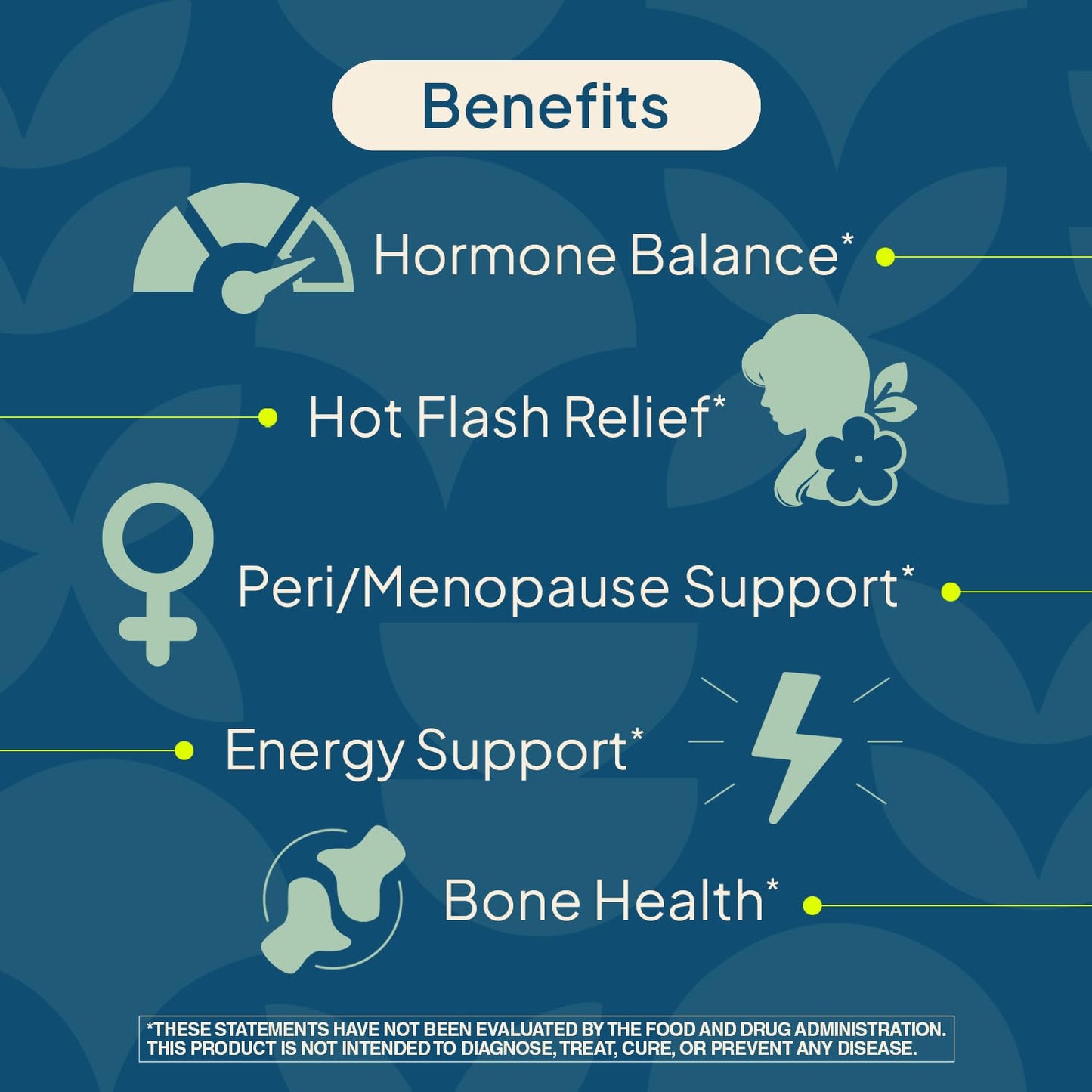 Nature's Wonder Not Today Hormones Perimenopause and Menopause Support Supplement for Women with Estro-G100, Supports Hot Flashes and Night Sweats 60 Vegetarian Capsules, 60 Day Supply - Maple Wellness Supplements