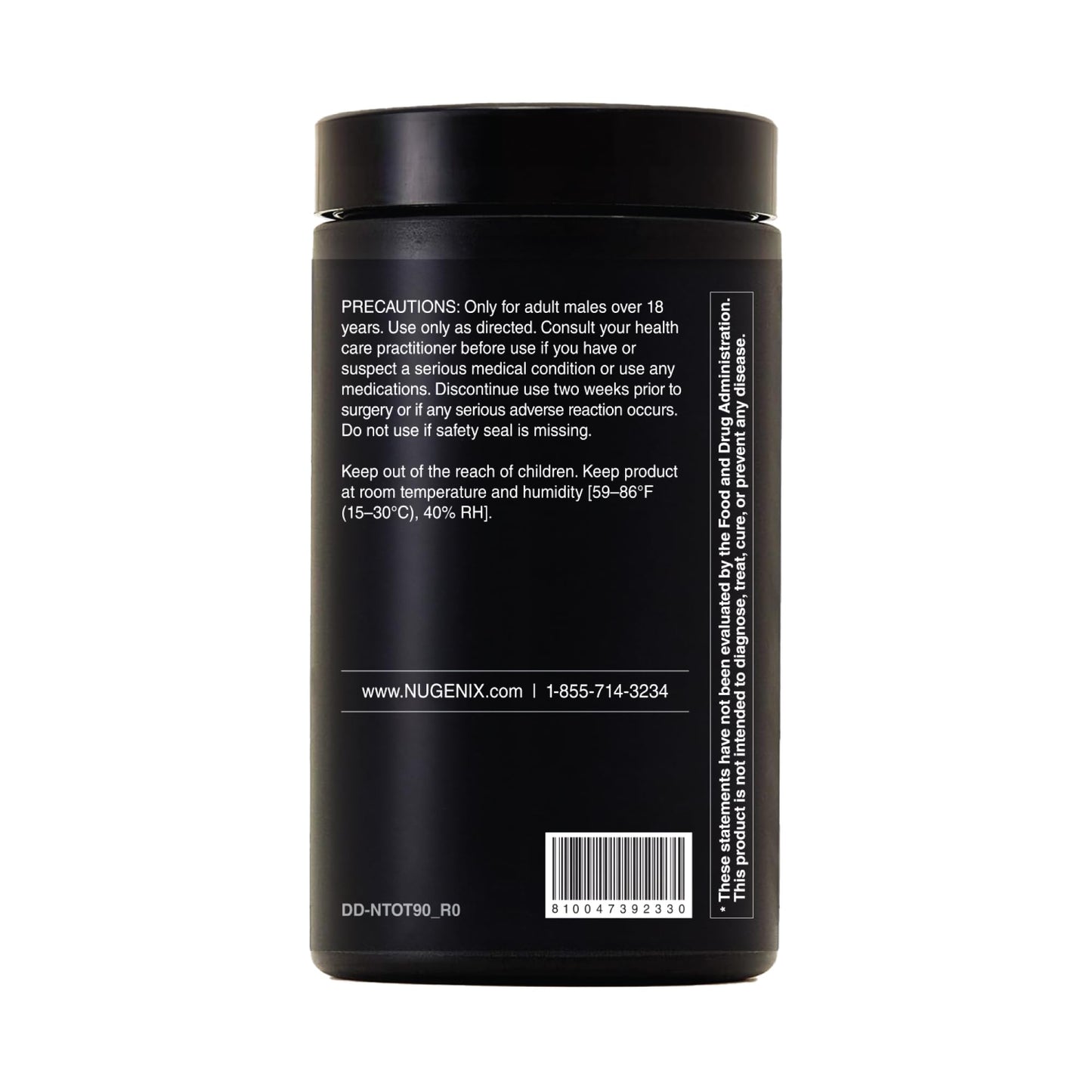 Nugenix Total-T2 - Nitric Oxide Booster for Men, Tesnor, S7, ElevATP, Tongkat, Citrulline, Nitric Oxide and Testosterone Supplement for Men (90 Count) - Maple Wellness Supplements