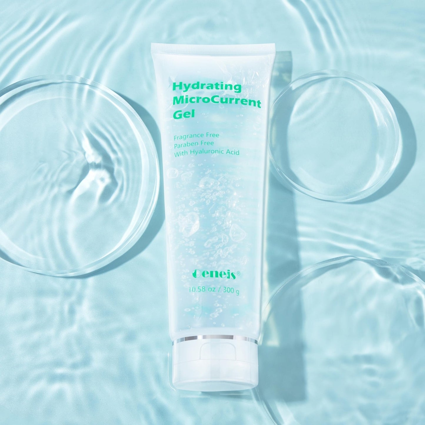 Oeneis Hydrating Microcurrent Conductive Gel, Fragrance-Free, Paraben-Free, Gel Primer with Hyaluronic Acid, Non-irritating - Maple Wellness Supplements