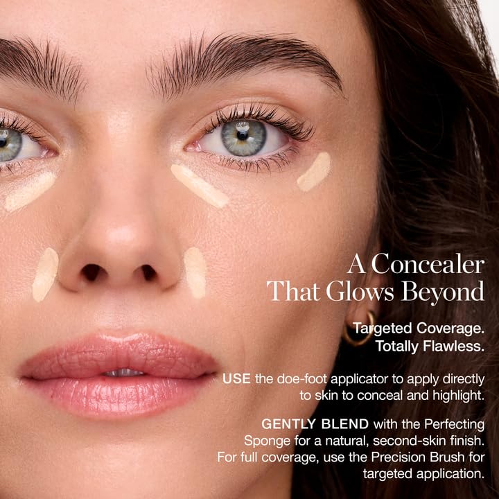 Ogee Complexion Perfecting Under Eye Concealer - Certified Organic Full Coverage Concealer - Buildable Coverage - OSIER 1.75W - Light Medium (Olive Undertones) - Maple Wellness Supplements
