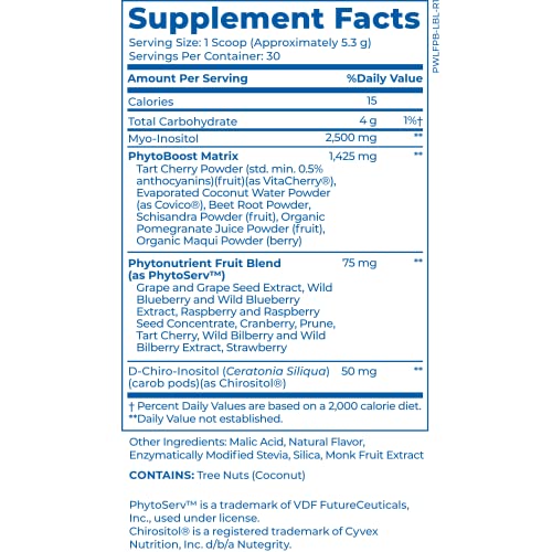 POWERLIFE Tony Horton - Foundation Phytonutrients - Myo-Inositol & D-Chiro-Inositol - Maple Wellness Supplements