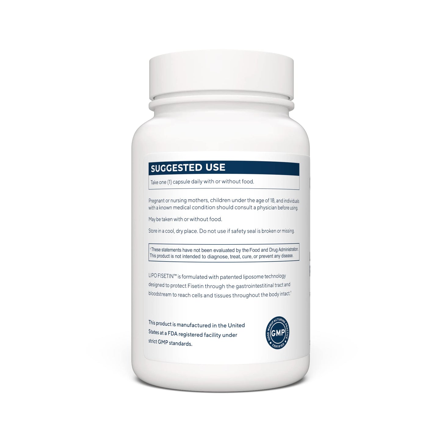 Renue By Science Fisetin | 90 Liposomal Fisetin Supplements - 150mg Fisetin per Serving | Senolytic Supplements | Bioavailable Formula for Increased Absorption | Non-GMO & Made in The USA - Maple Wellness Supplements