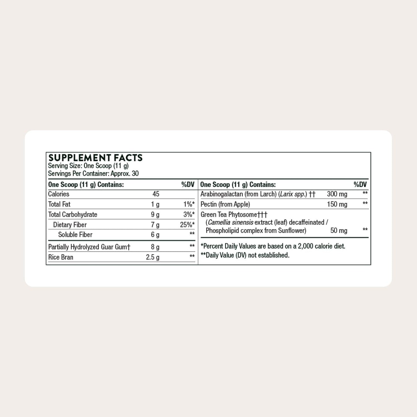 THORNE - FiberMend - Prebiotic Fiber Powder to Help Maintain Regularity and Balanced GI Flora* - 11.6 Oz - Maple Wellness Supplements