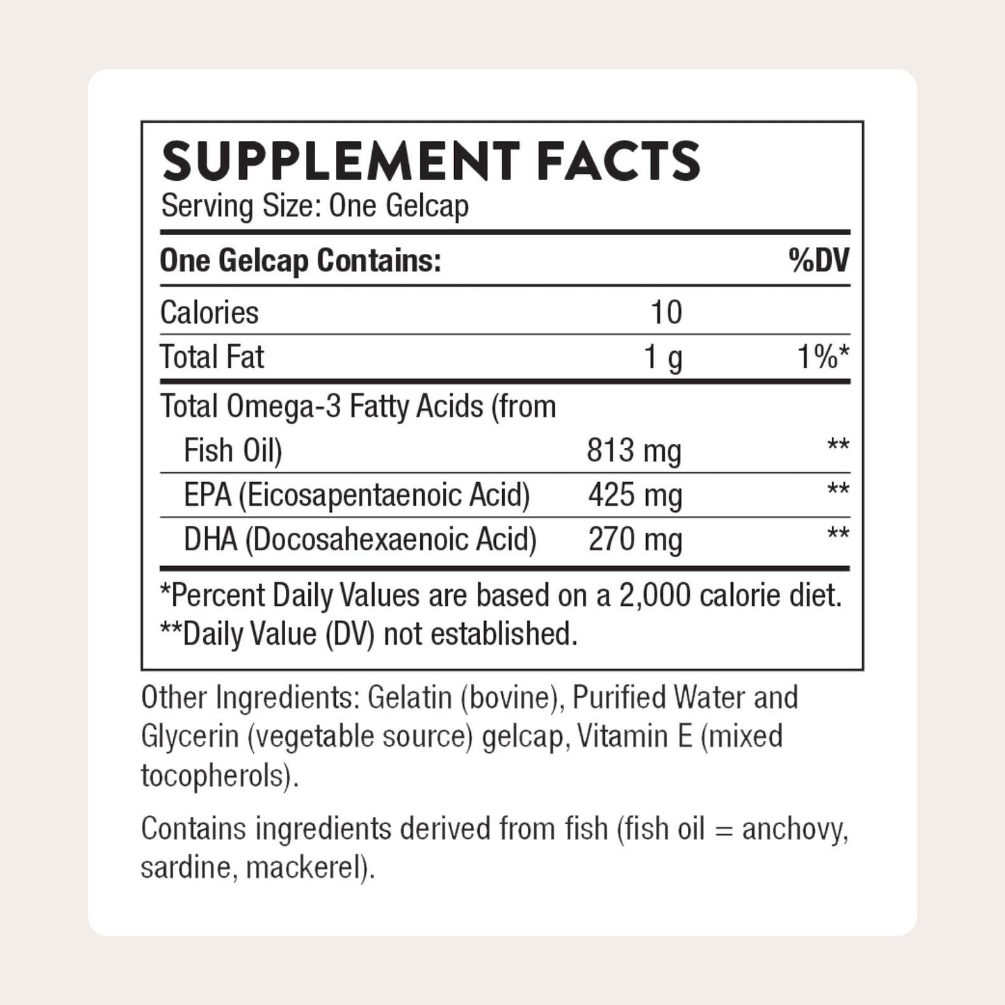 THORNE - Super EPA - Omega-3 Fish Oil Supplement with EPA & DHA from Sustainably Sourced Fish - Supports Brain, Skin, Joint & Heart Health* - Third-Party Certified - Maple Wellness Supplements