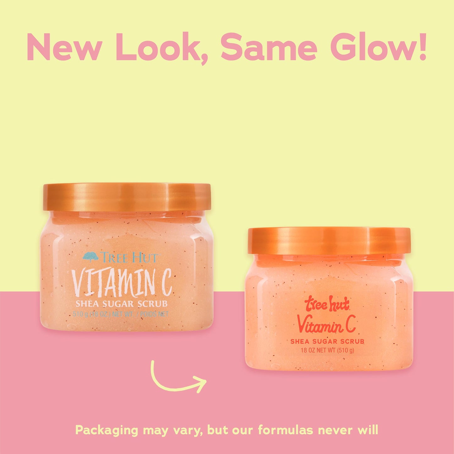 Tree Hut Vitamin C Shea Sugar Scrub, Easter Gifts for Women, Exfoliating Body Scrub Removes Dead, Dry Skin for a Soft - Maple Wellness Supplements