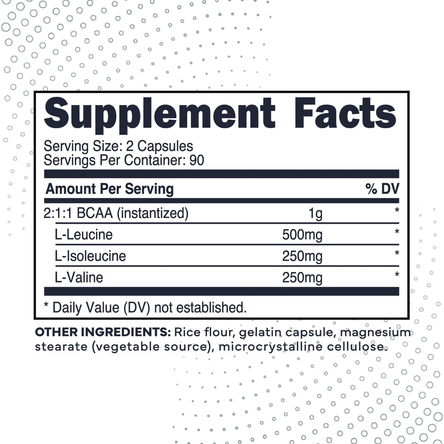 Type Zero BCAA 1000mg (180 Capsules, 90 Servings), Branched Chain Amino Acids (500mg of L-Leucine, 1000mg of L-Isoleucine and L-Valine) - Maple Wellness Supplements