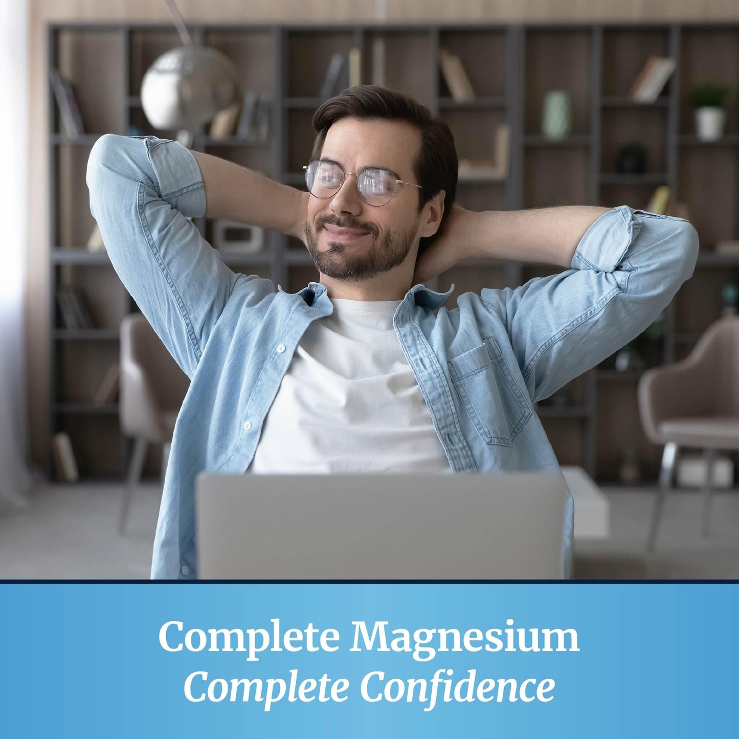 10 in 1 Magnesium Complex Supplement 500MG | Magnesium Citrate, Mag Glycinate, Malate & More | High Absorption Mag Complex with Vitamin B6 | Bone, Muscle & Heart Health Support | Non-GMO | 60 Ct. - Maple Wellness Supplements