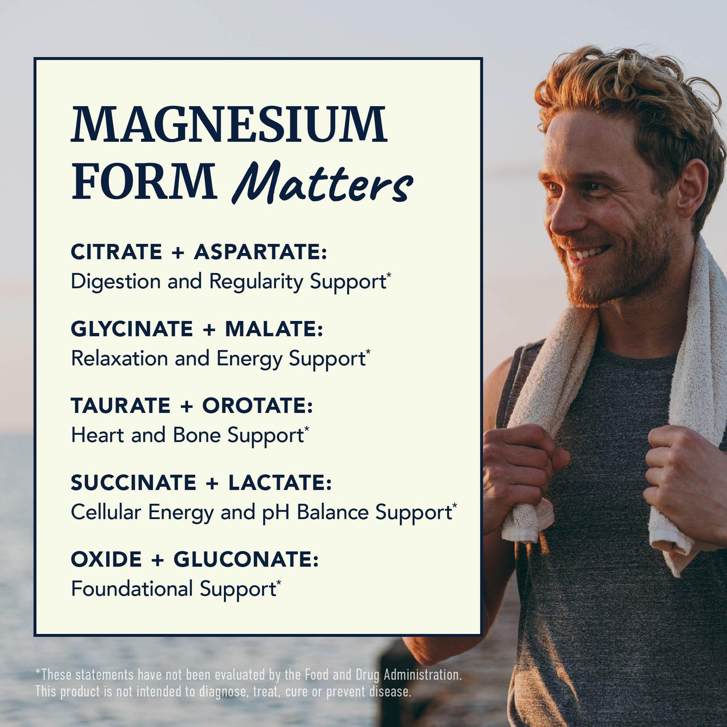10 in 1 Magnesium Complex Supplement 500MG | Magnesium Citrate, Mag Glycinate, Malate & More | High Absorption Mag Complex with Vitamin B6 | Bone, Muscle & Heart Health Support | Non-GMO | 60 Ct. - Maple Wellness Supplements