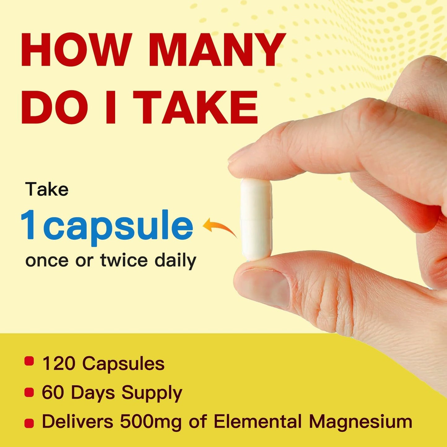 10-in-1 Magnesium Complex Supplement, Magnesium Glycinate 500mg with Citrate & Malate, Chelated High Absorption Plus Vitamin D3 & Zinc - for Nerve, Muscle & Bone Support - 120 Capsules - Maple Wellness Supplements